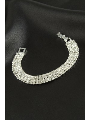 4 Sıra Taşlı Suyolu Bileklik