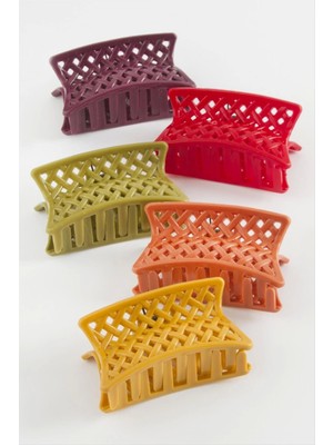 Fileli Renkli Mandal Toka 6 cm