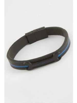 Anahtar Mıknatıslı Suni Deri Bileklik