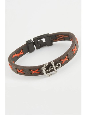 Çapa Kaliteli Suni Deri Bileklik