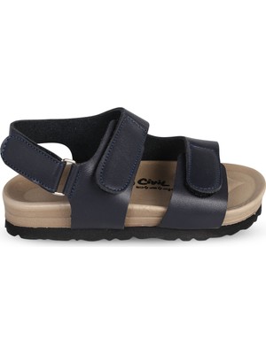 Civil Boys Erkek Çocuk Sandalet 27-31 Numara Lacivert