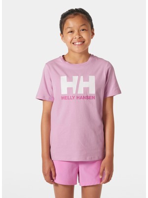 Helly Hansen Baskılı Pembe Erkek Çocuk T-Shirt HHA.41709-HELY Hansen Jr Logo T-Shı