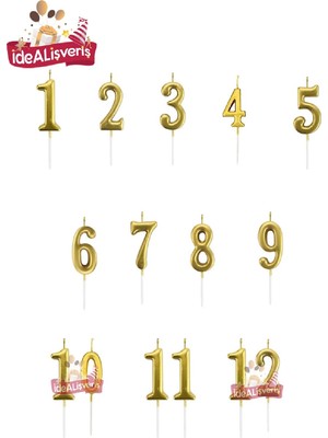 Bebeklerinizin Aylık Kutlama Pasta Mumu