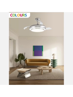 Colours Stars Sirius 36 Inch Tavan Vantilatörü Dc Motor LED Aydınlatma