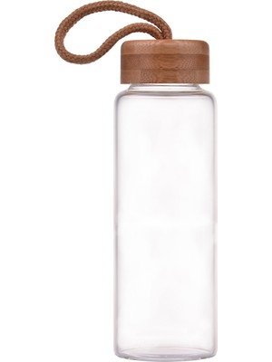 Bambum Diem Şeffaf Cam Matara 500 ml