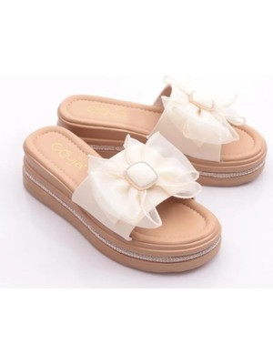 Bags Shoes Guja 25Y398-3 Kadın Dolgu Taban Premium Terlik