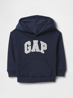 Gap Erkek Bebek Lacivert Gap Logo Relaxed Havlu Kumaş Sweatshirt