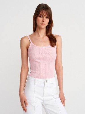 21070 Askılı Top-Toz Pembe