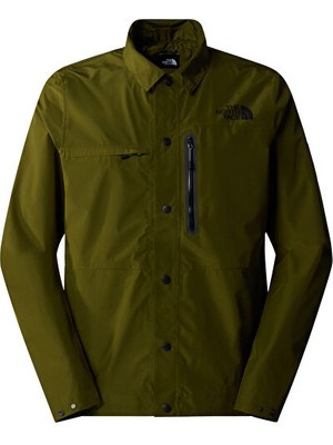 The North Face M Amos Tech Overshirt Erkek Outdoor Ceketi NF0A879DPIB1 Haki
