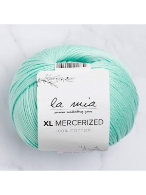 La Mia Xl Mercerized Su Yeşili El Örgü Ipi - 137 - 33767
