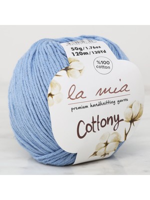 La Mia Cottony Mavi Bebek El Örgü Ipi - P9-L009 - 33568