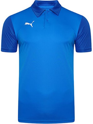 Puma Teamgoal 23 Sideline Polo Erkek Futbol Polo Tişörtü 65657702 Mavi