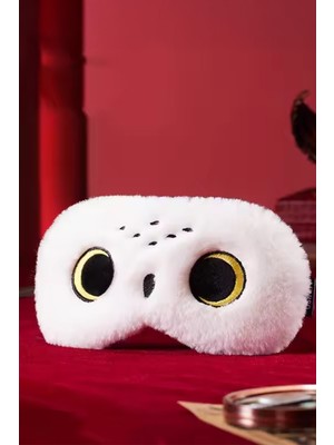 Harry Potter Lisanslı Peluş Uyku Gözlüğü - Hedwig