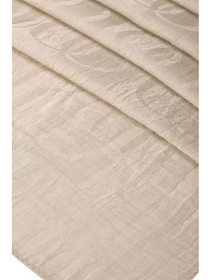 Imannoor Dama Desen Antik Bej Naia Pamuk Şal 241-3001-293