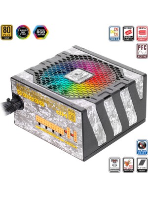 Green GP700B-HP-EVO 700W 80+ Gold Argb Power Supply Pc Güç Kaynağı (5yıl Garanti)