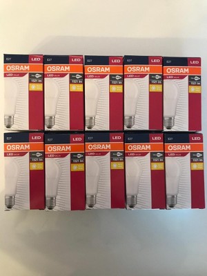 Osram 13W 1521 Lumen E-27 2700K Sarı LED Ampul 13W=100W 10 Adet