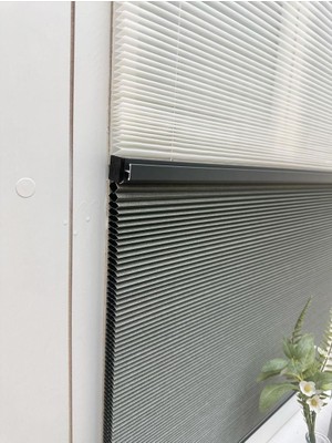 Honeycomb (Bal Peteği) Çiftli Sistem Gece-Gündüz %100 Karartma ve Isı Yalıtımlı Plise Perde