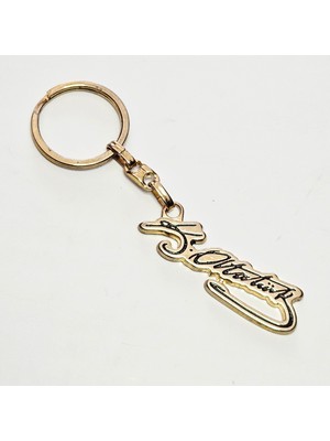 Ünsa Anahtar Anahtarlık Kemal Atatürk Imza Anahtarlik Çanta Aksessuarı