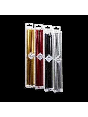 2 Parça  Yaldız Şamdan Mum (5047)