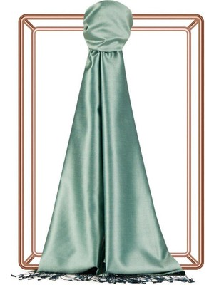 Çift Taraflı Ipek Şal - Verde