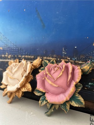 Çiçek Duvar Dekoratif Süs 25CM
