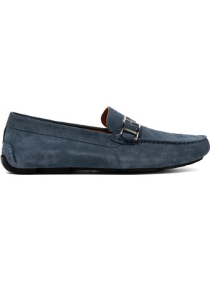 Erkek Oxford ( Klasik) MO-7574A044-7574 Giuseppe Mengoni Indigo Süet