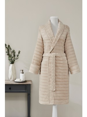 Sadem Organik Linden Şal Yaka Bornoz