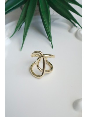 Kadın Yüzük Double Minimalist Ayarlanabilir Yüzük