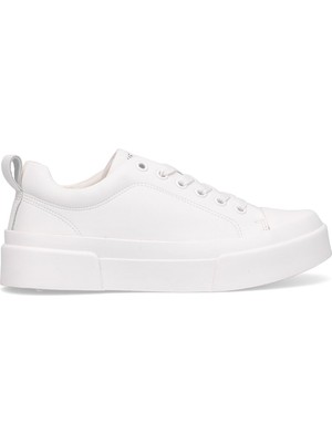 Lufian Mia Beyaz Hakiki Deri Kadın Sneaker Ayakkabı 121230038