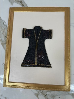 Tasarım Dekoratif Kaftan Tablo Büyük 42X33 cm