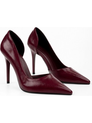 Kadın Massy Kiraz Parlak Stiletto