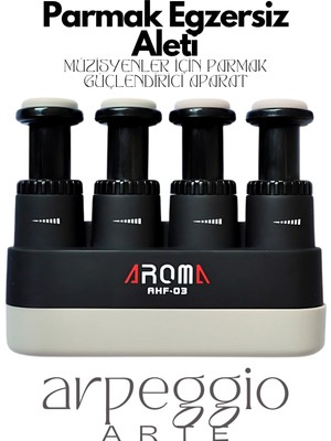 Aroma | Parmak Egzersiz Aleti – Gitar Pratiği ve El Kas Gücü Için Trainer |parmak Kası Geliştirici |guitar Practice Tool - Arpeggio Arte