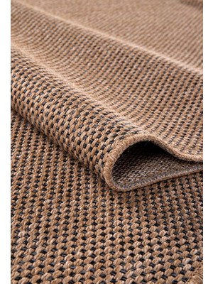 GÜLCEM HOME Naturel Jüt, Dokulove Örgü Modern Soft Tuşeli Sisal Jut Örme Dokuma Mekan Salon Oda Halısı