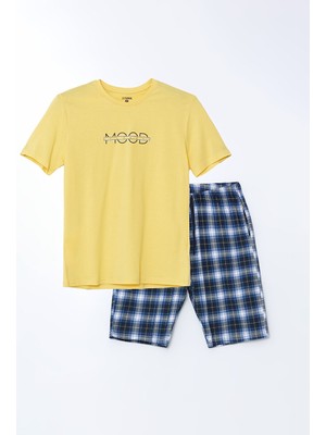 Lc Waikiki Yeni Sezon Standart Kalip Erkek Sortlu Pijama Takimi - S5DY29Z8