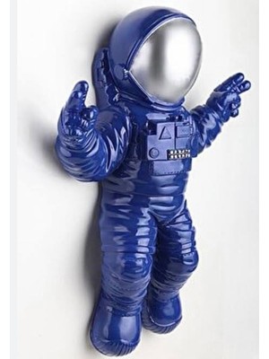 Astronot Duvar Heykeli , Dekoratif Biblo