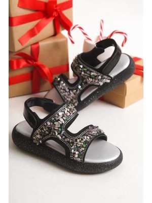 Papuçcity Arzen 03222 Ortopedik Kız Çocuk Sandalet