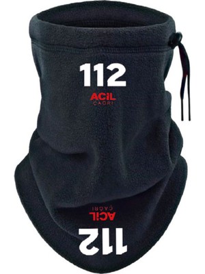 112 Bere Boyunluk | Nakış Işlemeli, Polar