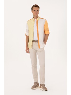U.S. Polo Assn. Erkek Bej Kanvas / Chino Pantolon 50300123-VR011