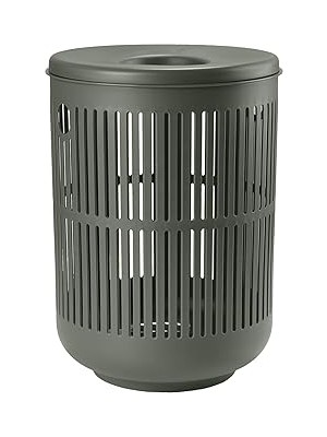 Zone Denmark Ume Kapaklı Çamaşır Sepeti, Çamaşır Torbası, Çamaşır Sepeti, Çap 40 Cm, Yükseklik 54 C