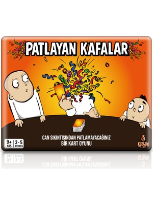 Kuzgun Games Patlayan Kafalar Kart Oyunu Kutu Oyunu Arkadaş Aile Oyunu