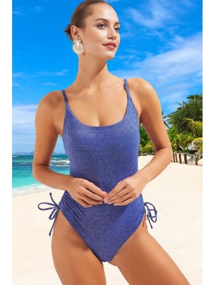 Simli Mayo Banyo Kıyafeti Swimsuit Şık Detaylı Deniz Premium Kalite