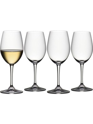 Kristal Beyaz Şarap Kadeh Seti,4’lü Zarif Yudumlar