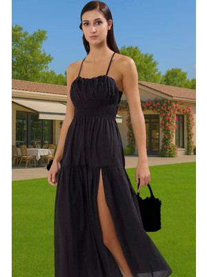 Oversize Maxi Pamuklu Plaj Elbisesi Yazlık Şık Tarz Modern Stil Kaliteli Işçilik Uzun Ömürlü
