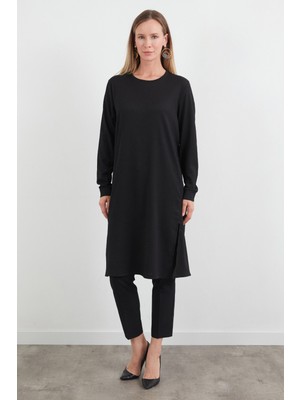 Fullamodest Basic Yanları Yırtmaçlı Tunik