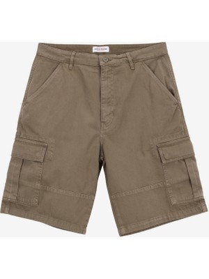 Guess Jeans Regular Fit Haki Erkek Şort M5GD45WGCV1G8EV Gj Cargo Chıno Srt