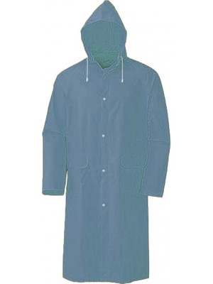 Kapşonlu Cepli Lüx Yağmurluk Lacivert- Standart Beden 2xl