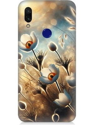 Xiaomi Redmi Note 7 Uyumlu Pamuk Dalları Bahar Ruhu  Desenli Silikon Kılıf