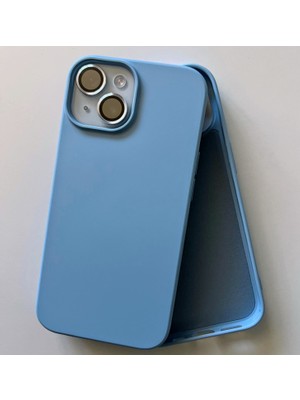 Pirok Store iPhone 15 Uyumlu LOGOSUZ Lansman İçi Kadife Esnek Soft Silikon Kılıf