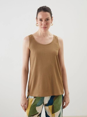 Lcwaıkıkı Classic  U Yaka Dokulu Kadın Atlet  (S5)