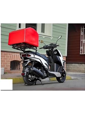 Super Moto Rks Vrs 125 Kızaklı Kurye Çanta Demiri Ergoline Sürgülü Pizzacı Paket Demiri